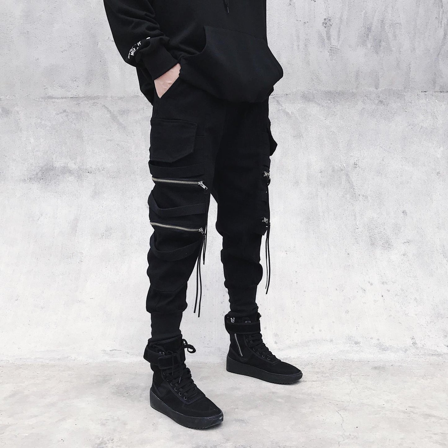 Mens Multi-pocket overalls