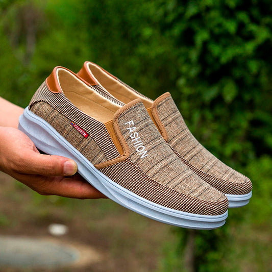 One foot lazy shoes