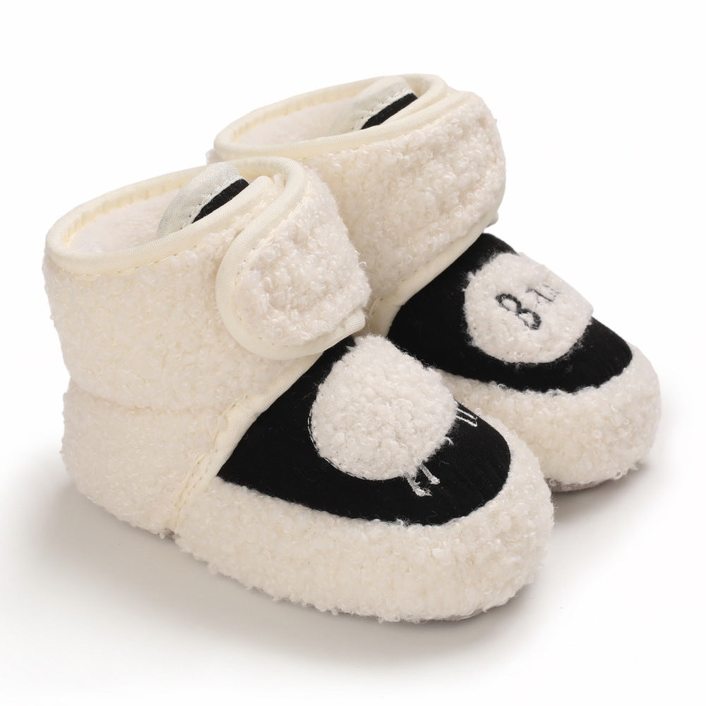 Plus fleece shoes, toddler boots