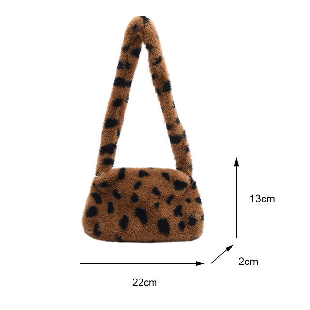 Plush Handbag For Women