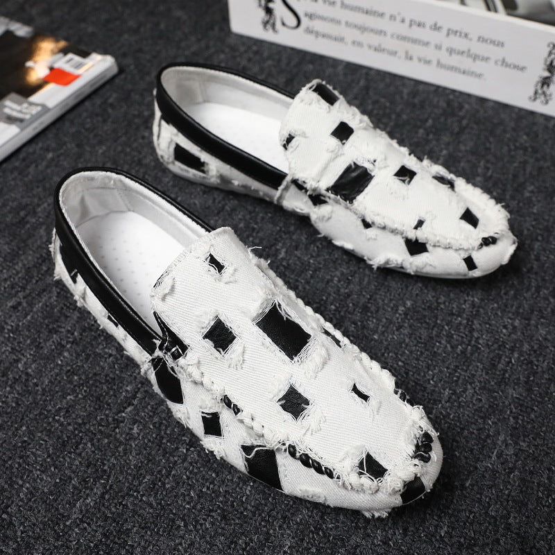 Tide social lazy canvas shoes