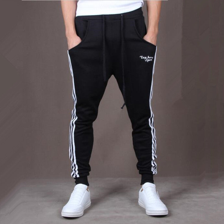 Side three bar sweats