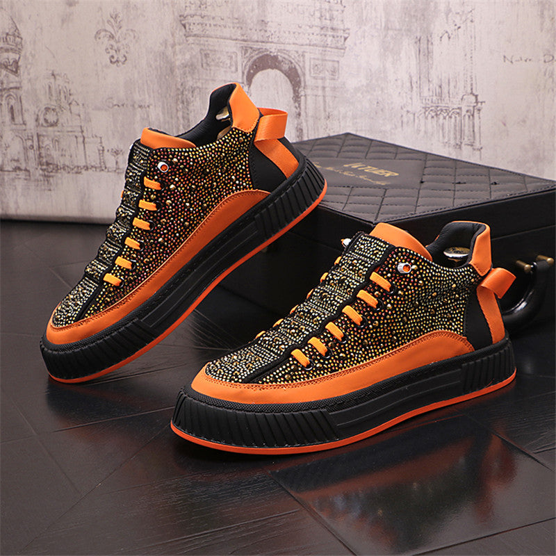 Mens Versatile Board Cotton Shoes