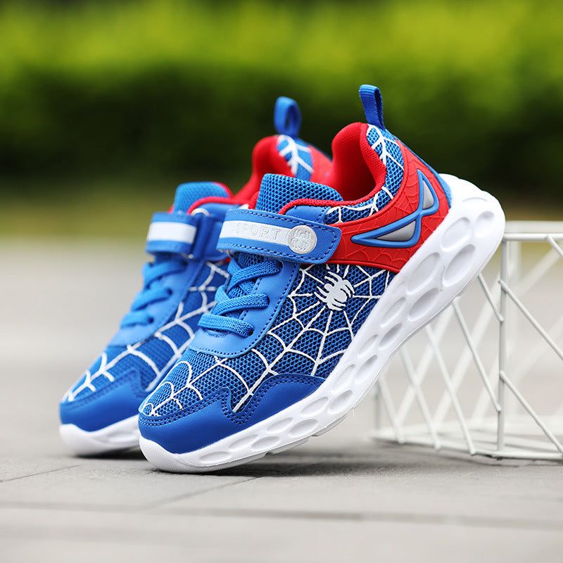 Plush cotton running shoes