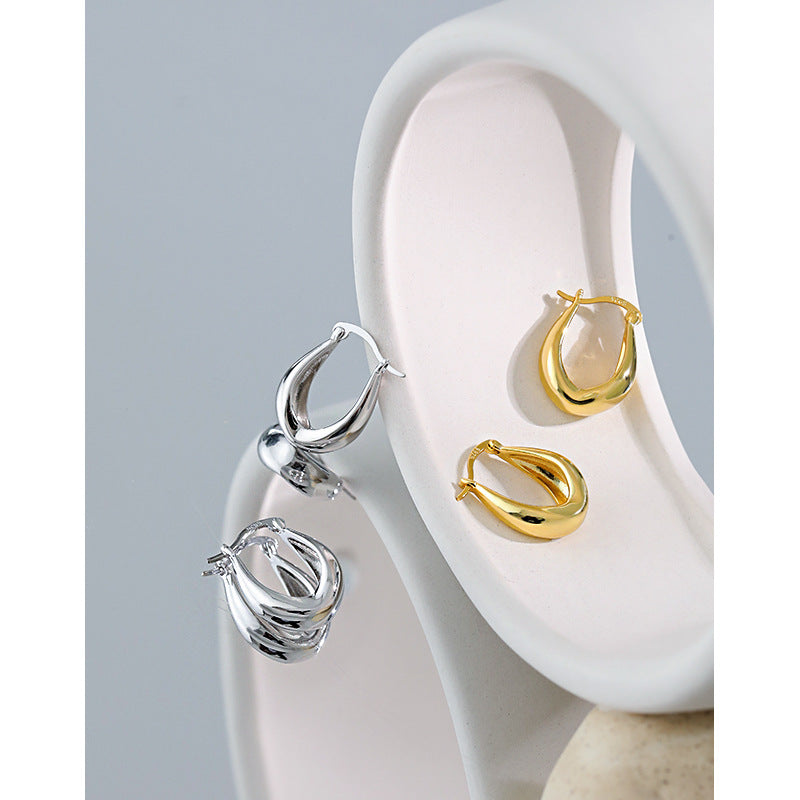 Personalized Gift S925 Sterling Silver Earrings