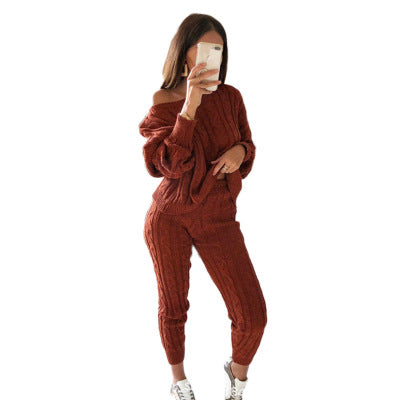 One shoulder, one sweater, female