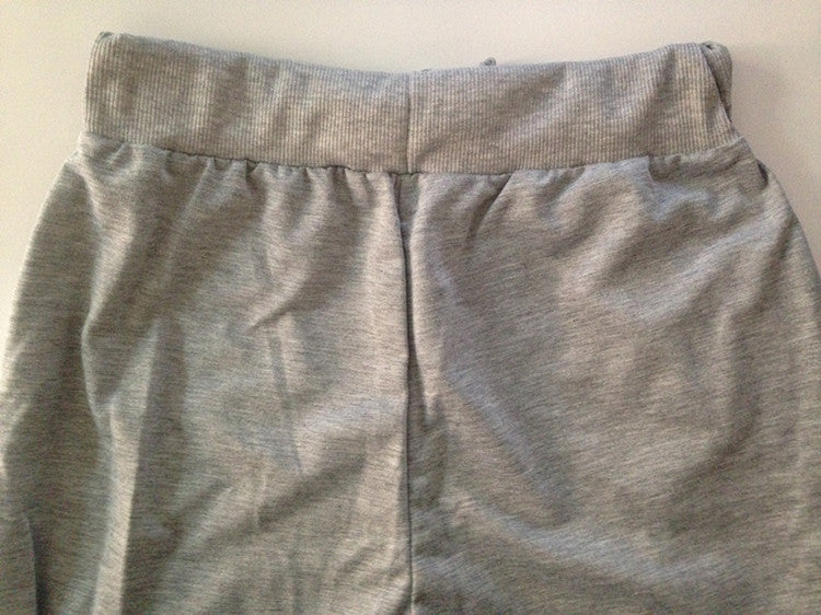 Side three bar sweats