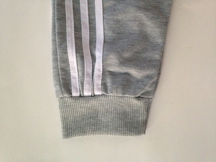 Side three bar sweats