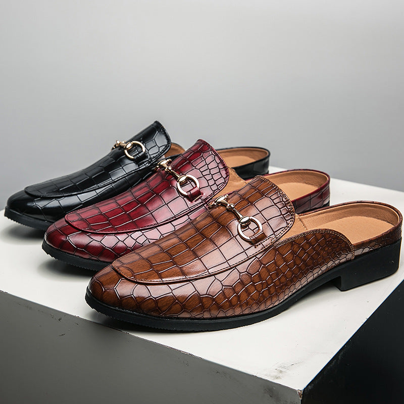 Men's Shoes Half Slippers
