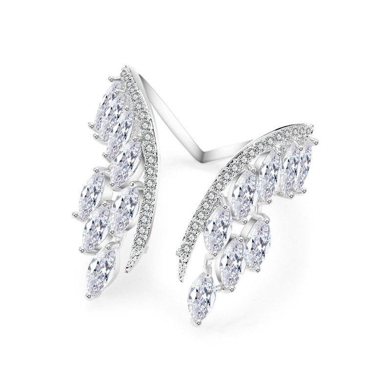 Exquisite Women's Rhinestone Rings Personalized Jewelry