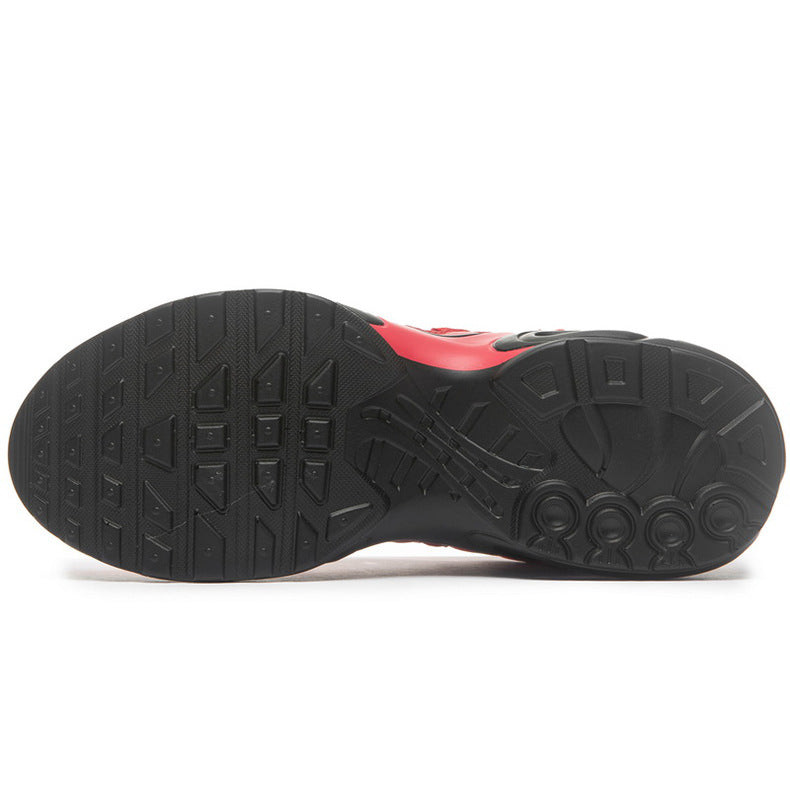 Men's large size flying shoes breathable