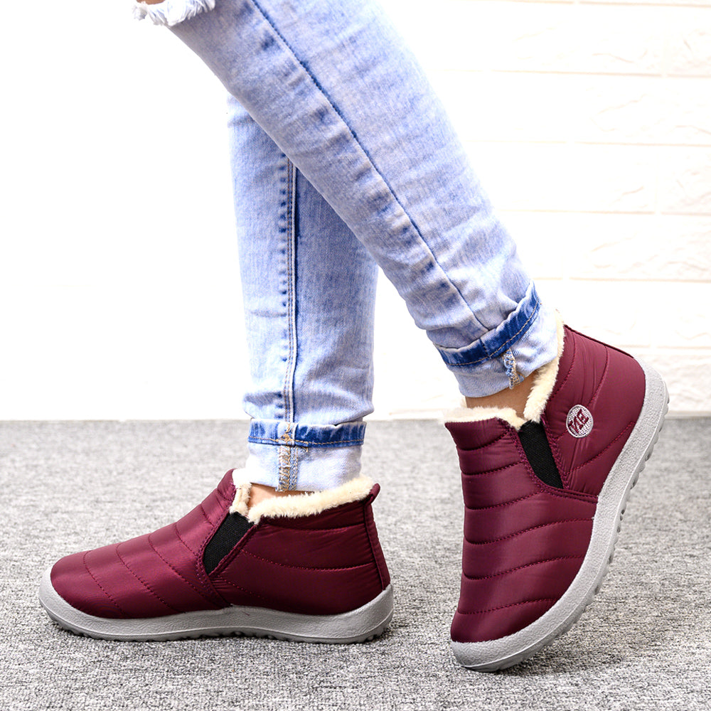 Plush Short Boots For Women