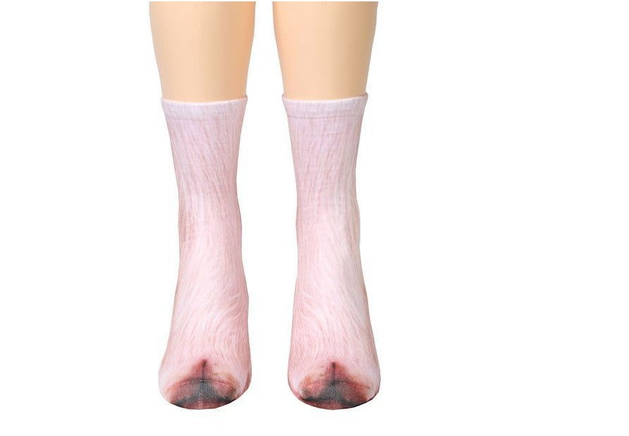 Cute Cat Claws Animal Unisex Long Socks