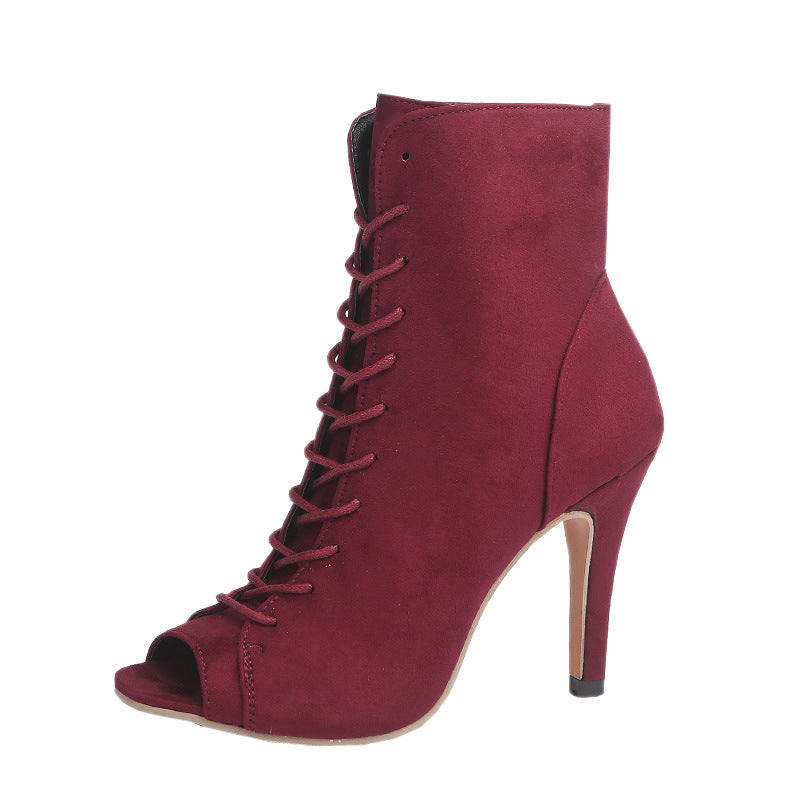 High Heel Fish Mouth Ladies Shoes
