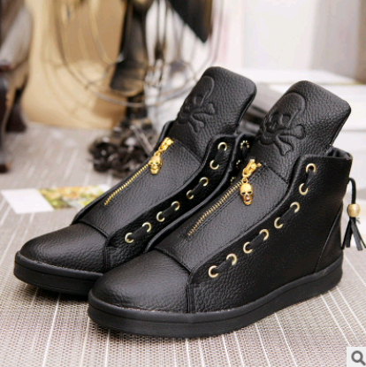 high men's new tide men's design casual shoes