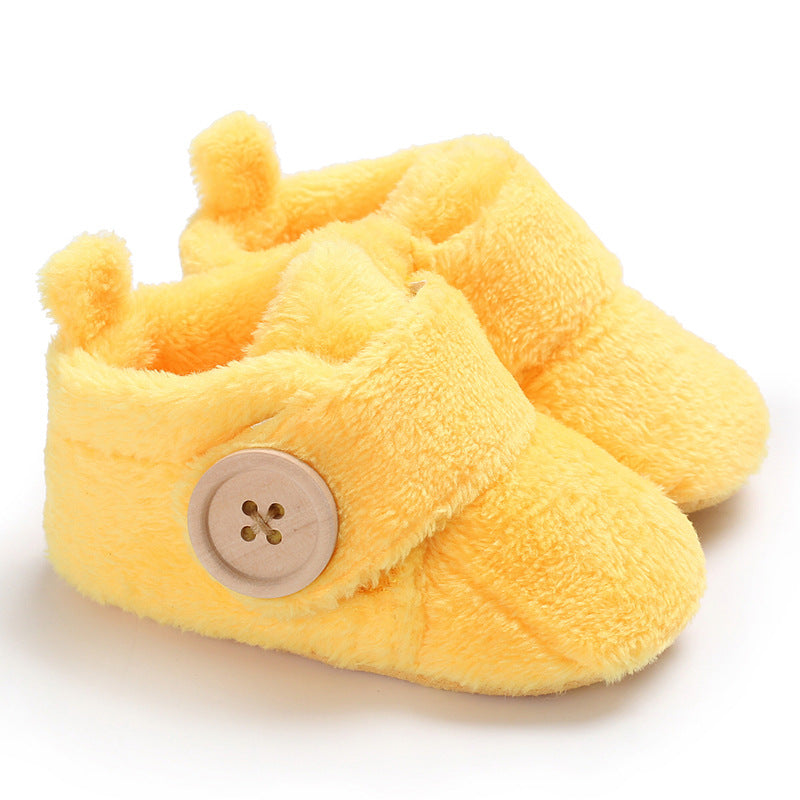 Velcro baby soft soled walking shoes