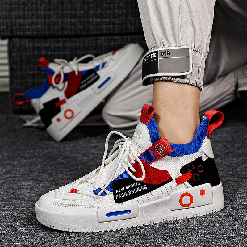 Men'S Fashion High Top Sports Shoes