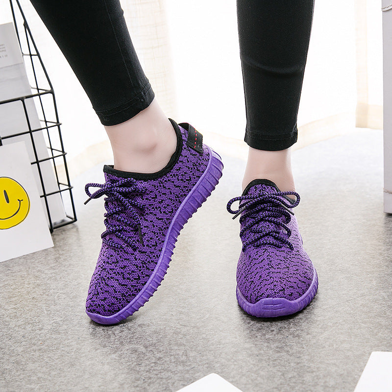 Colorful coconut shoes