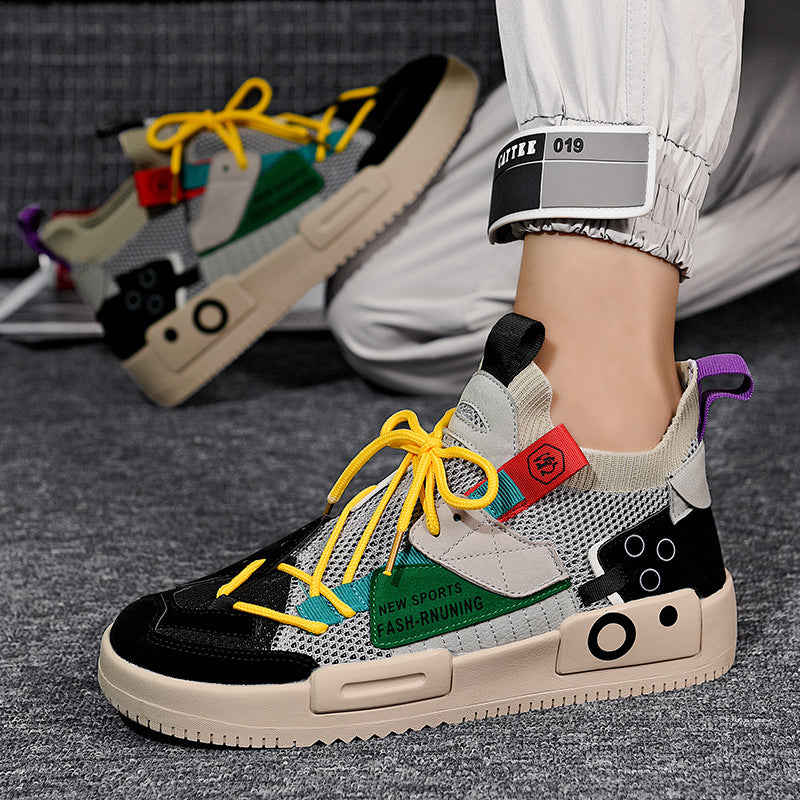 Men'S Fashion High Top Sports Shoes