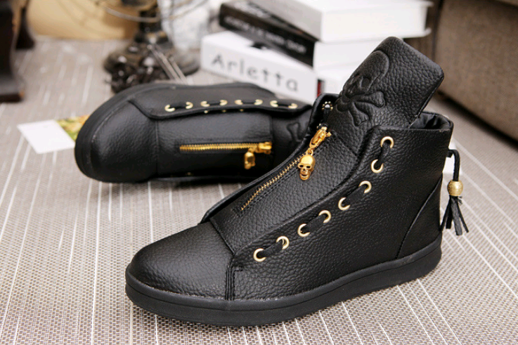 high men's new tide men's design casual shoes