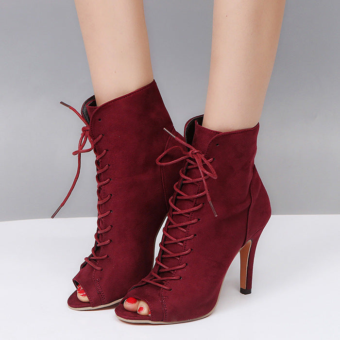 High Heel Fish Mouth Ladies Shoes