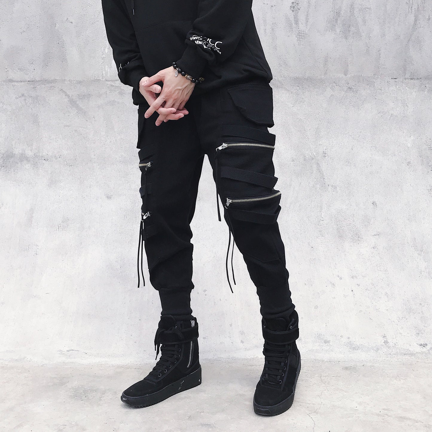Mens Multi-pocket overalls