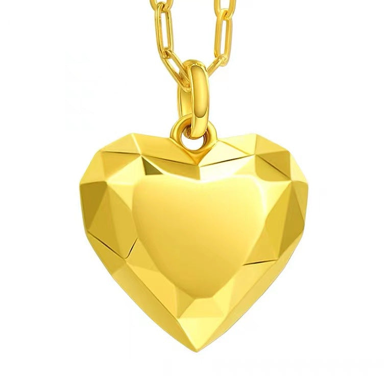Lovers 18K Gold Cut Love Versatile Pendant