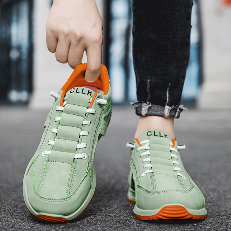 Men Anti-skid Slip-on Breathable Running Sports Sneakers