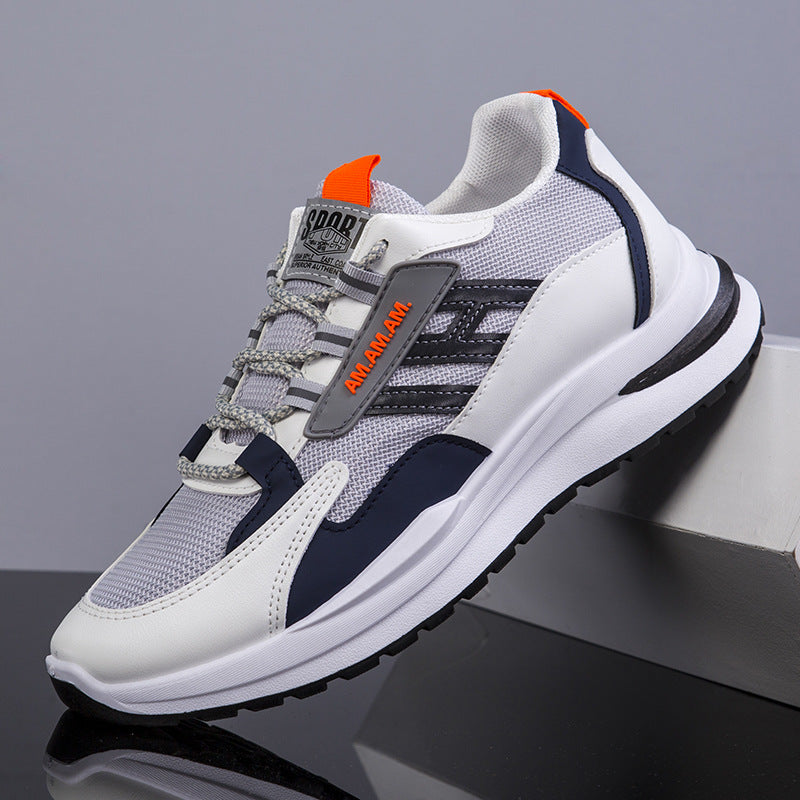 Men Flying Weaving Mesh Breathable Running Shoes