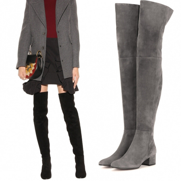 Flat Boots Over The Knee Boots Women's High Boots