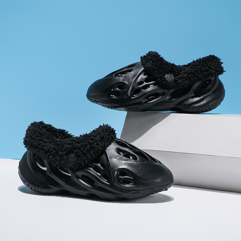 Cotton Children's Hole Shoes