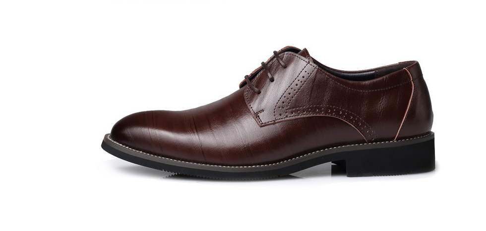 Men's leather dress business shoes