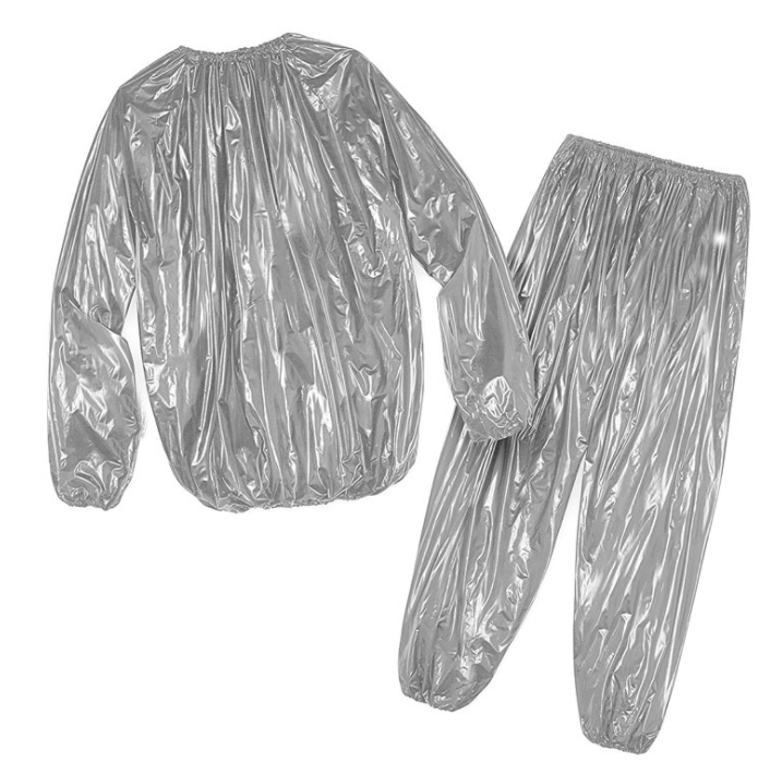 Heavy Duty Anti-Rip Weight Loss Sauna PVC Long Sleeve Suit