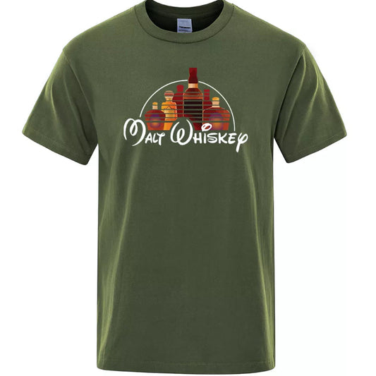 Malt Whiskey T-shirt Funny Alcohol Drunk Men's T-shirt
