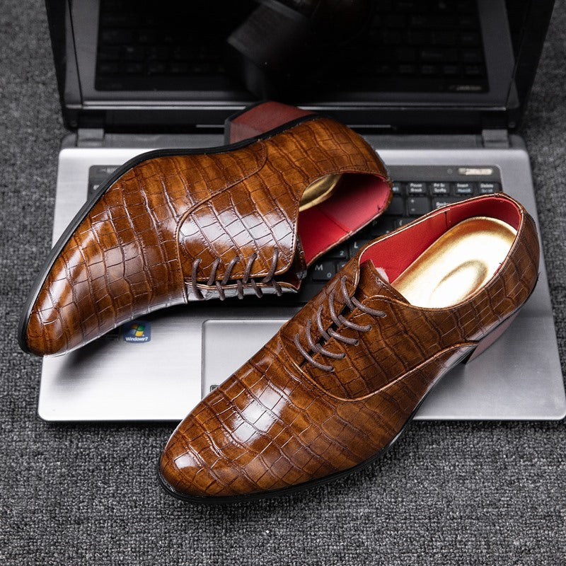 Men's low top wedding shoes