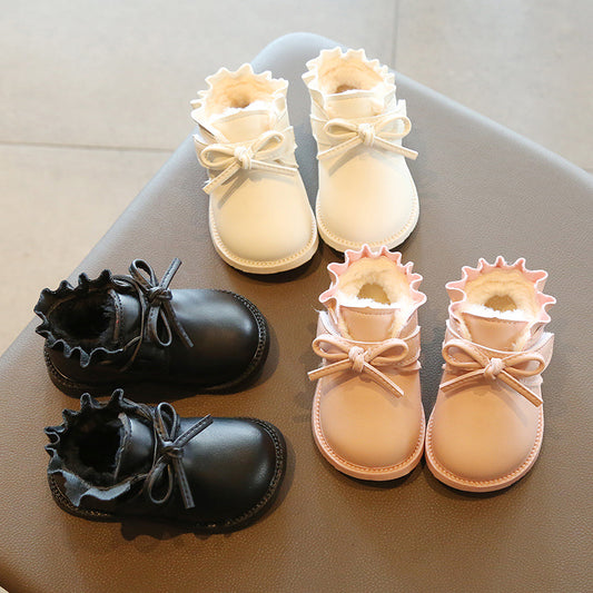 Girls princess soft sole toddler shoes