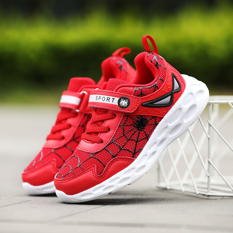 Plush cotton running shoes