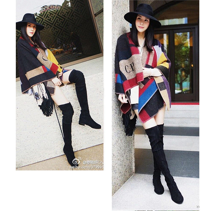 Flat flat elastic boots