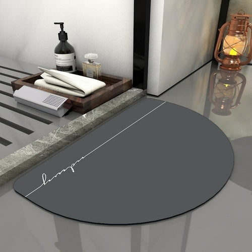 Super Absorbent Non slip Diatom Mud Quick Drying Bathroom Rug