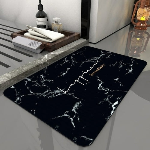 Super Absorbent Non slip Diatom Mud Quick Drying Bathroom Rug