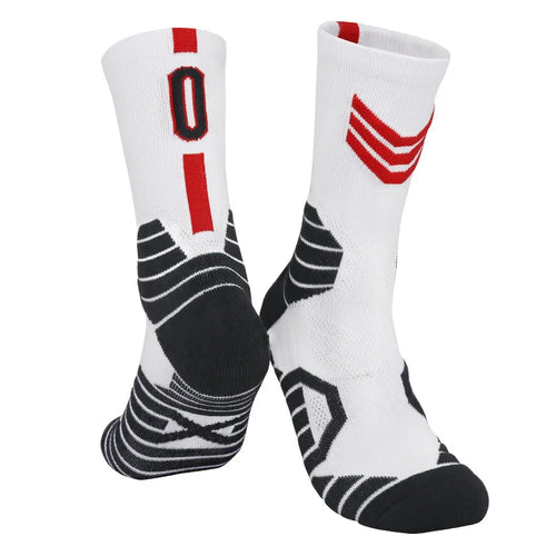 Men's Basketball Number Sports Socks