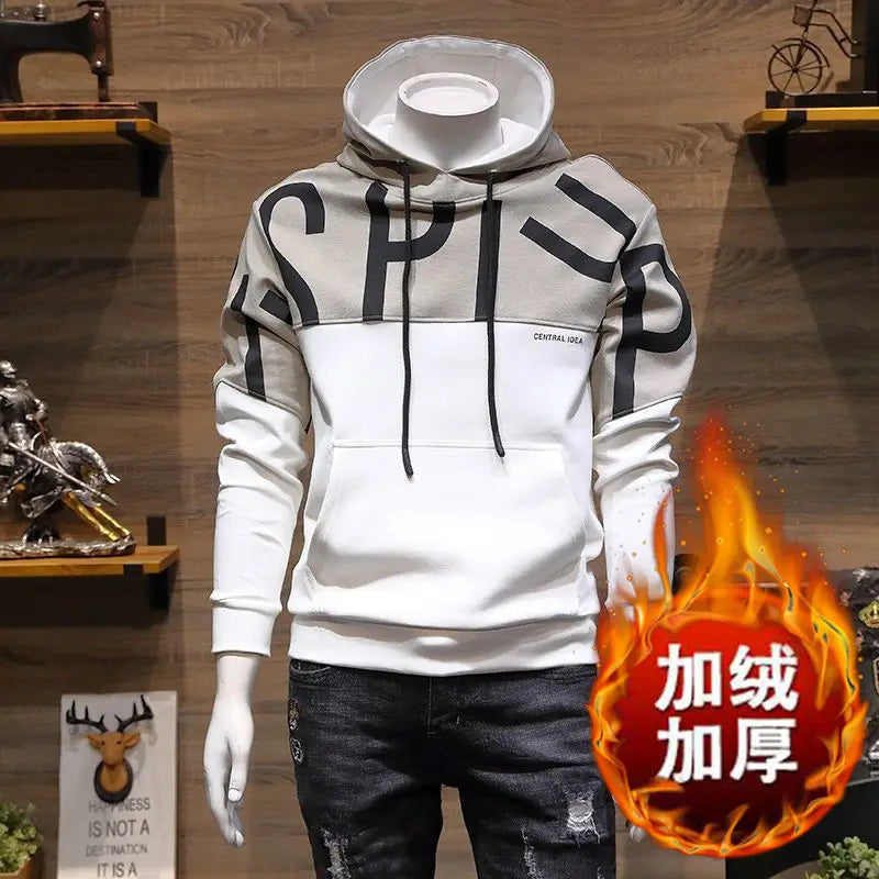 Wei Yi Men's 2020 New Trend Loose Joker Hood