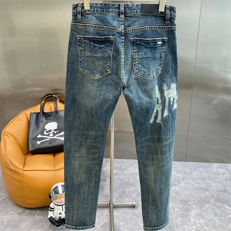 Luxury Brand Jeans Men Jeans Soft Stretch