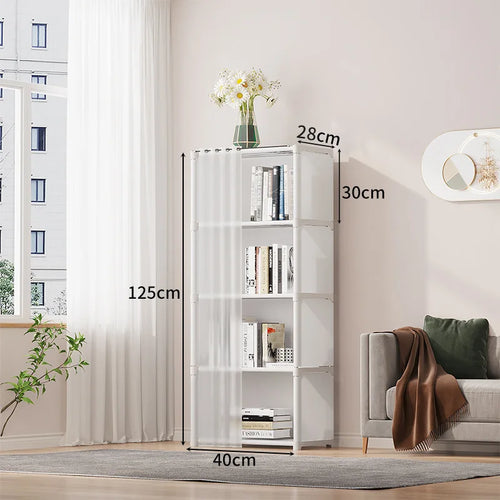 Foldable Multi-layer Wardrobe Dustproof Simple Assembly DIY