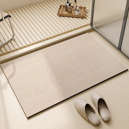 Modern Simplicity Diatom Mud Bathroom Floor Mat