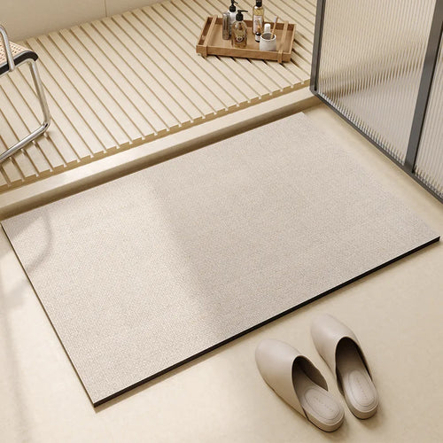Modern Simplicity Diatom Mud Bathroom Floor Mat