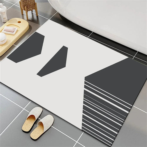 Absorbent Diatom Mud Water Absorbing Bathroom Pad