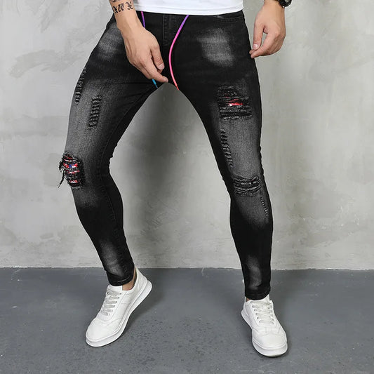 New High Quality Luxury Brand Skinny Jeans