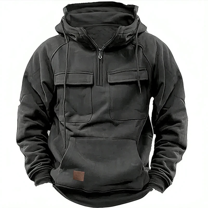 New Solid Color Long Sleeve Hoodies