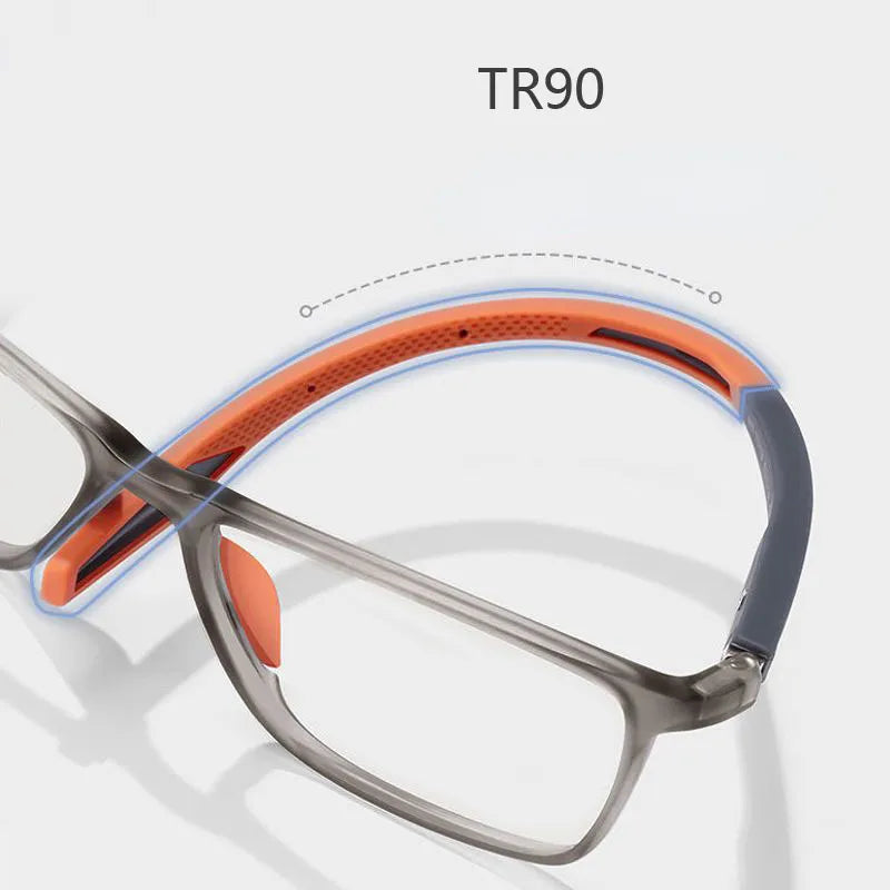 Anti-blue Light Ultralight TR90 Sport Presbyopia Reading Glasses
